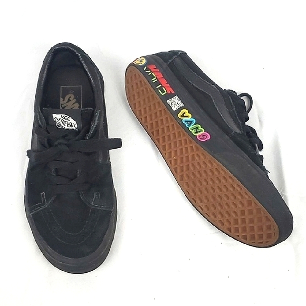 Vans Sk8-Low Disruptive Black‎ Suede Sneaker